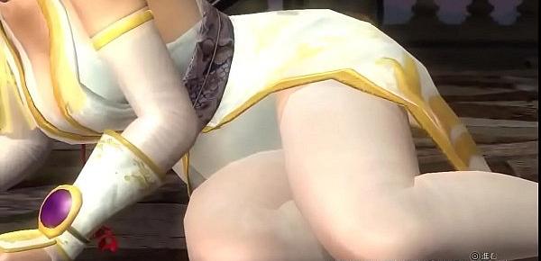  anime girls Dead or Alive 5 Ultimate Sexy Ecchi Kasumi Halloween Costume nude